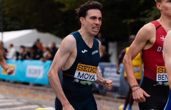 Pol Moya, 7è a Berango