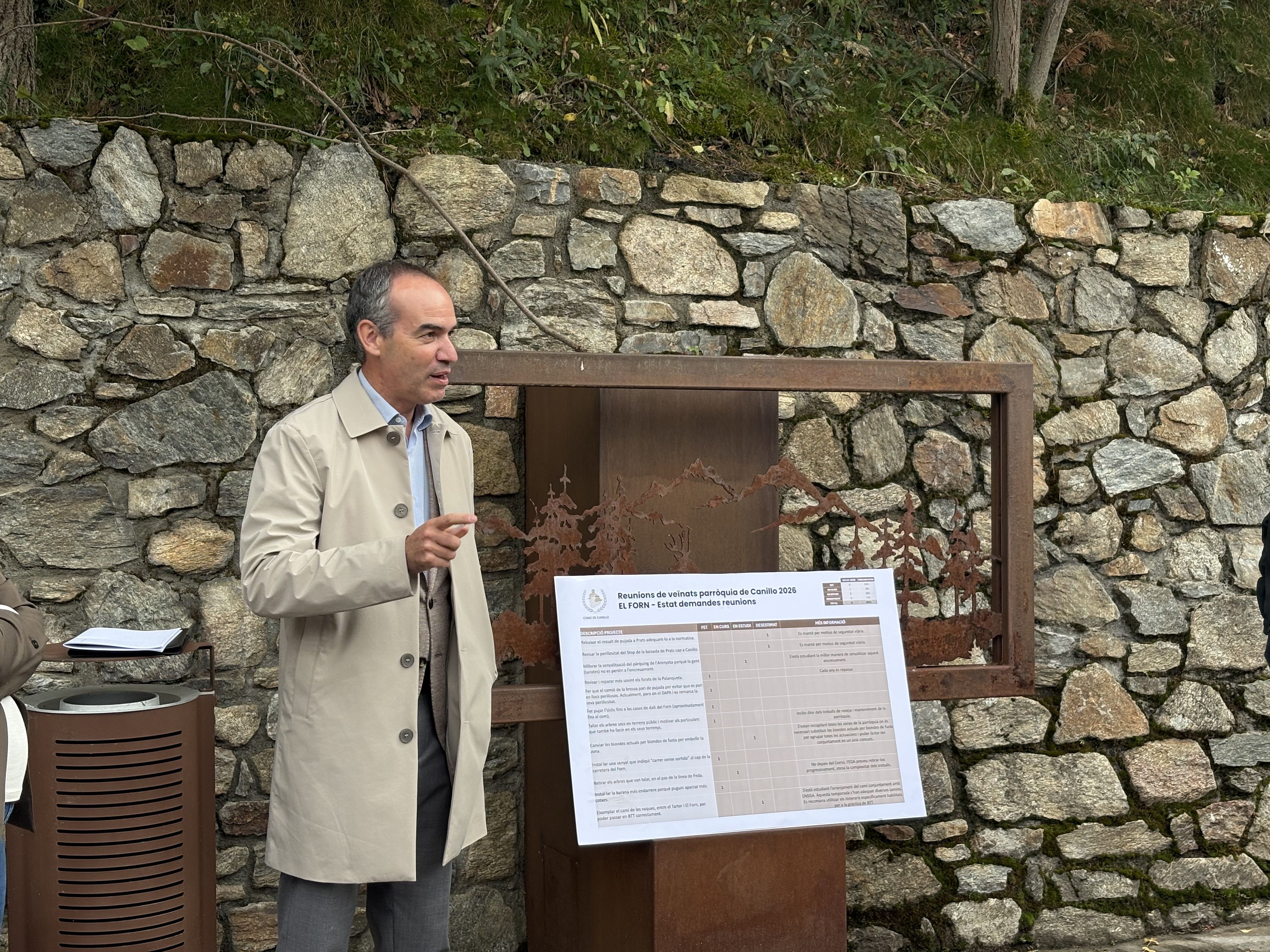 Alcobé, sobre el telefèric de l'Armiana: "No vull parlar d'expropiació"