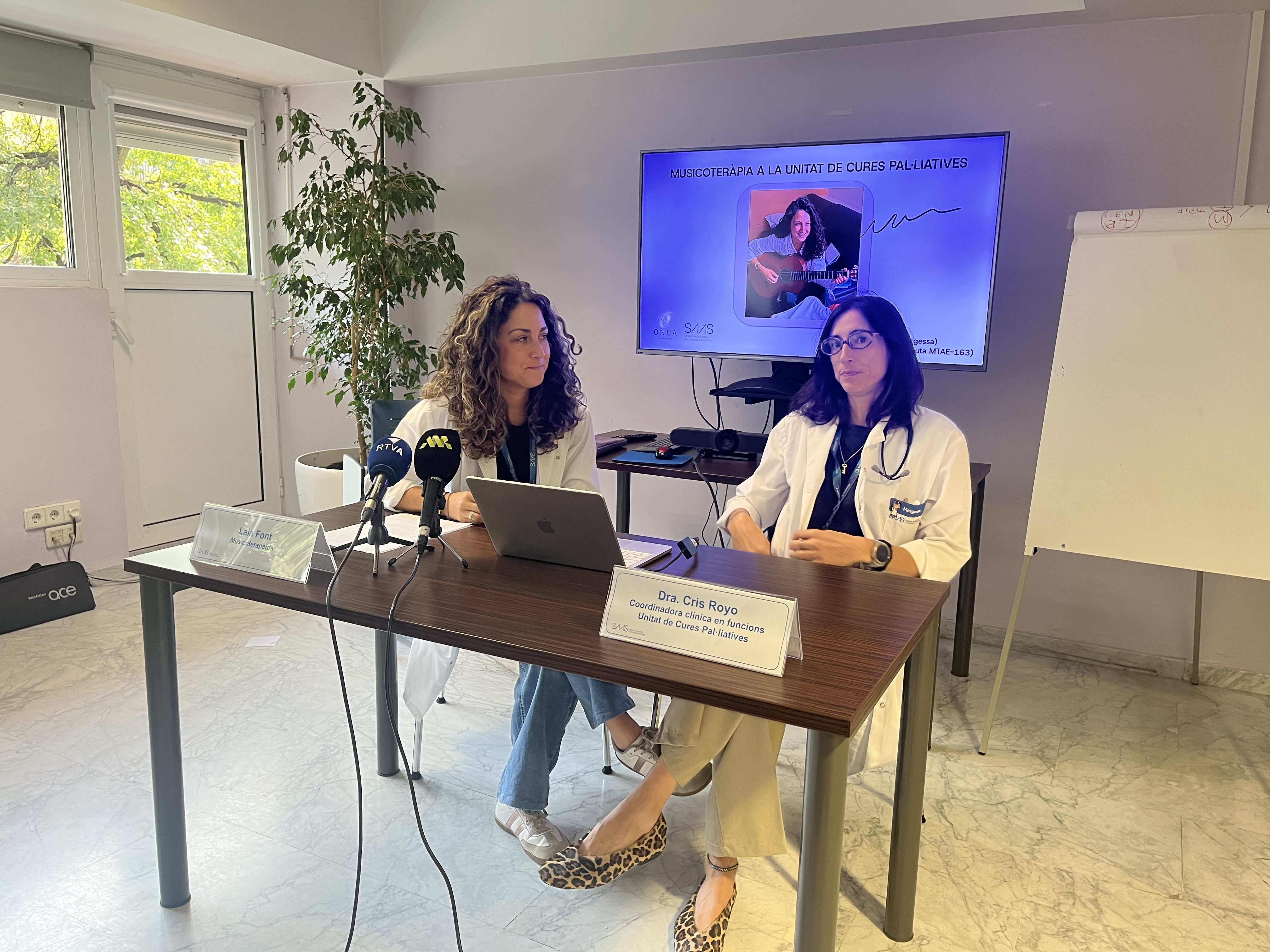 L'hospital preveu ampliar la musicoteràpia a oncologia després del bon resultat a pal·latius